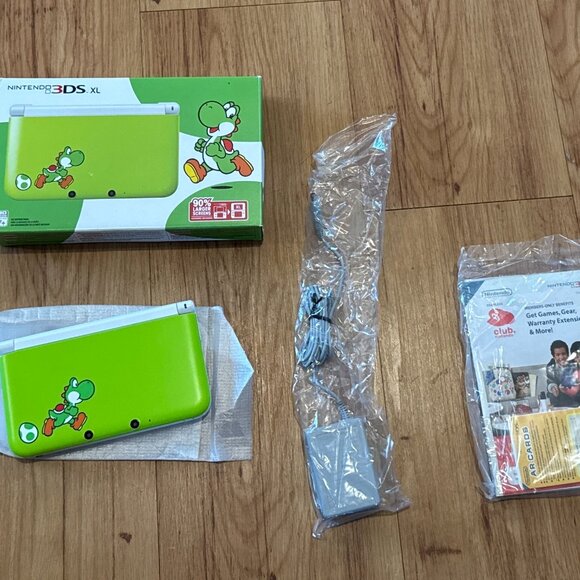 Nintendo 3DS XL Yoshi Special Edition Console US Model - Not For Sale! - Picture 2 of 9
